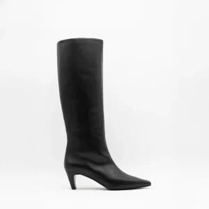 Adalisa Bottes Cuir Noir